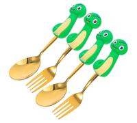 WATIIFUFU Cuchara para Remover Café de Acero Inoxidable con Diseño de Serpiente Único Cucharas Largas Decorativas para Postres y Té Multifuncional para Regalos y Uso Diario