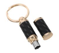 WATIIFUFU Herramienta perforadora manual portátil con cortador pequeño y llavero, fabricada en aleación de zinc, para perforar cigarros, recomendada para uso en exteriores y