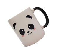 WATIIFUFU Taza de Cerámica Diseño de Panda que Cambia de Color por Temperatura, Capacidad 350ml, Mango Ergonómico Adecuado para Café en Oficina y Casa