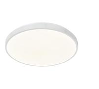 WatioWave Plafón LED Ovalado 50W, temperatura de color 3000K-4000K-6000K, ideal para iluminación general en interiores y exteriores.