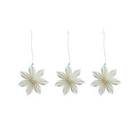 Watt & Veke Decoración navideña Aurora 3 piezas White-brown