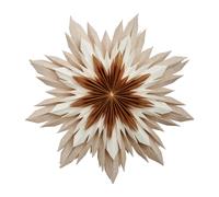 Watt & Veke Estrella de adviento Marta Ø60 cm blanco-marrón