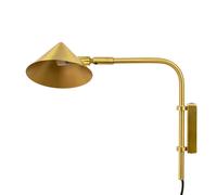 Watt & Veke Lámpara de pared Kelly brazo corto Dorado