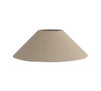 Watt & Veke Pantalla de lámpara Basic flat Ø30 cm Natural