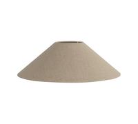 Watt & Veke Pantalla de lámpara Basic flat Ø36 cm Natural