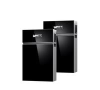 WattCycle 2× Batería Solar 10 kWh (20,48 kWh Total) AC-Coopled Plug & Play | 8000 Ciclos LiFePO4, 2× 2,5 kW (5 kW Pico), 1A Active Balance, Autoconsumo para Cualquier Instalación Solar