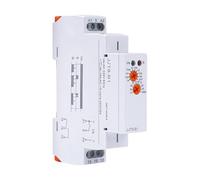 Wattive Relé temporizador de apagado de retardo AC 220V, Relé de tiempo Multifuncional JJT8-B1 Relé de retardo 0,1 s a 10 días Montaje en riel DIN para equipos industriales, control de iluminación
