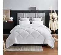 WAVVE Edredón Relleno Nórdico 220x240 cm para Cama 135/150, Edredón de Fibra 450gr/m², Suave, Transpirable para Invierno (240x220 cm)