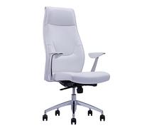Waytex Tauri Blanc Silla de Oficina, Cuero, Talla única