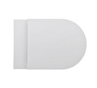 WC PACK de pared de Kartell con lavadora sin borde, incl. LCC, asiento de WC in ierre suave, H8663304000001