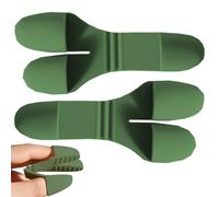 Wcybym Guantes Protectores De Cocina - Mini Guantes De Silicona para Horno De Pinza Y Cocina,Termorresistente Antideslizante Protector Dedos Agarrador Ollas, Mitones Pequeños De Y para Freidora