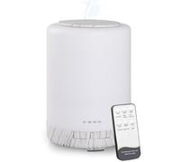WD&CD [300ml] Diffuser Humidificador Aromaterapia Difusor de Aroma con Temporizador Non-stop/1/3/6h, Humidificador Ultrasónico y Ultrasilencioso con 7 Colores LED, Ultra Silencioso, Blanco