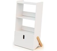 WEBABY - Estantería infantil pirata en madera - Blanco