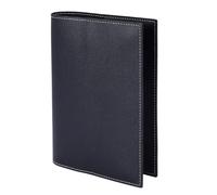 WEBEEDY Funda de cuero sintético PU para diario A5, recargable, hecha a mano, protector vintage para cuaderno de bocetos de tapa dura A5, para viajeros, escritores, amantes de los libros, regalos de