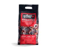 Weber 1759070 - Briquetas 4 kg, Negro