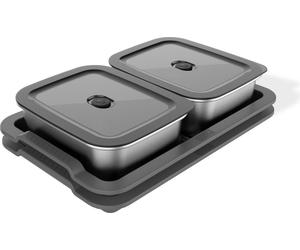 Weber 3400220, Contenedor, rectangular, , acero inoxidable, acero inoxidable, 366,7 mm, 240,7 mm