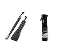 Weber 6202 - Kit De 2 Utensilios De Limpieza Weber + 17682 Producto de Limpieza para Parrilla y Horno - Productos de Limpieza para Parrillas y hornos