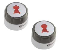 Weber 70867 2-3/8".Diameter Summit 400/600 Years 2007-2011 2pk Lighted Knob