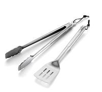 Weber 8302 Set de 2 Accesorios para Barbacoa, Acero, 44 x 4.2 x 16 Cm