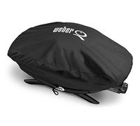 Weber Funda premium para barbacoa Q100/1000 transpirable, resistente al agua con velcro Negro (7117)