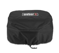 Weber Funda Premium Tipo Bonnet para Lumin Compact, Material Transpirable Resistente a UV y Agua, protección Frente a Viento y Clima, sujeción Segura con Cierre de Velcro, Negro (3400305)