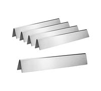 Weber Lote de 5 Barras Weber Flavorizer 62,23x6x6 Cm de Acero Inoxidable para Barbacoa Genesis Serie 300 con Botones Laterales Silver 62 x 6 x 6 cm