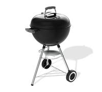 Weber Grill Barbacoa de carbón Original Kettle 47 – Ø 47 cm, tapa esmaltada, termómetro, negro