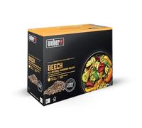 Weber Pellets de Madera - Madera de Haya (8kg), ahumar Verduras, Madera 100% Natural, Producto de la UE, certificada FSC sostenible (18292)