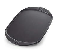 Weber Grill - Plancha de cerámica grande 49 x 35 cm, antiadherente, apta para lavavajillas - Negro