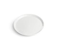 Weber Plato de Postre de Porcelana, Ø 20 cm, Juego de 2, Porcelana Extremadamente Resistente, Uso en Exteriores, Fondo Extra Reforzado, Apto para lavavajillas - Blanco (17881)