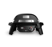 Weber Pulse 1000 parrilla eléctrica, 41 x 31 cm, superficie de parrilla de 41 x 31 cm, temperaturas superiores a 300 °C, regulador de temperatura digital y termómetro, parrilla de hierro fundido