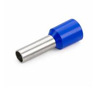 WEBMATEL 100 Punteras Huecas Aislantes Azules para Cable Eléctrico 2,5mm² - Conectores Eléctricos de Crimpado
