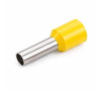 WEBMATEL 50 Punteras Huecas Aislantes Amarillas para Cable Eléctrico 25mm² - Conectores Eléctricos de Crimpado