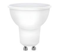 WEBMATEL Bombilla LED Dicroica GU10 5W Luz Blanca Cálida | 3200K | 450lm | 220 - 240V AC | 30000 Horas | Sustituye a Bombillas Halógenas de 50W | Ángulo de Haz 120 Grados |