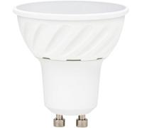 WEBMATEL Bombilla LED GU10 10W Dicroica Aluminio Fundido 6400K Luz Neutra 980lm 230V Sustituye 100W Halógena Bajo Consumo 30000H