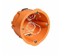 WEBMATEL Caja Empotrar para Mecanismo de Pladur Diámetro 67x45mm ABS IK07 IP20