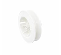 WEBMATEL Disco Persiana con Espiga para Cintas de 22mm - 160X60mm - Polea de Persianas para ejes 60mm - Recambios y Repuestos para Persianas Enrollables