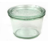 Weck 6 x redonda borde de vidrio 0,25 cristal esterilizador botes de c