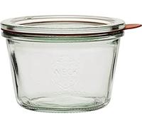 Weck kt 741 805, 4 gafas con borde redondo 0,25 ml