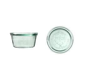Weck Redonda Borde Molde Tarro, 290 ml, 10 x 5,5 cm, Transparente