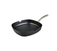WeCook 14038 Grill Asador Inducción Liso, Antiadherente, Aluminio fundido 35x28 cm, libre de BPA