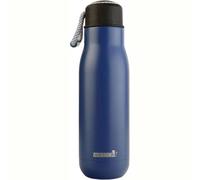 WECOOK! H&C Botella Agua Térmica Acero Inoxidable 350 ml, Cantimplora Termo, Aislamiento Doble Pared, 12 Horas Bebida Caliente / 24 Horas Bebida Fría, Libre de BPA y Ftalato, Funda Neopreno, Azul