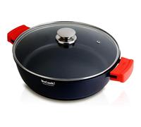 Wecook cazuela baja 36 cm+tapa ecostone alum.fundido 5 mm 10136