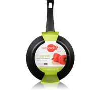 WECOOK! Ecogreen Sartén Aluminio Prensado 30 cm, Inducción, Antiadherente XYLAN Plus Ecológico sin PFOA, 3 mm Espesor, Apta Todas las Cocinas, Vitrocerámica, Gas, Lavavajillas