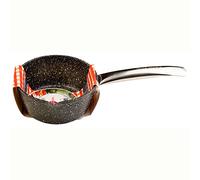 WECOOK! Granite Cazo Inducción Completa 18 cm, Aluminio Forjado, Antiadherente Ecológico Piedra sin PFOA, Mango Acero Profesional, Apto Todas las Cocinas, Vitrocerámica, Gas