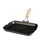 WECOOK! Grill de aluminio fundido RAYADO ECOSTONE. 34 x 24 cm
