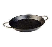 WECOOK! - Paellera Antiadherente de Inducción 46 cm | Aluminio Prensado | Revestimiento Ecológico Titanio QuanTanium | Apta para Vitrocerámica, Gas, Eléctrica, Negro, Aluminio