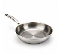 Wecook PRO Sartén 24 cm Acero Inoxidable 18/10 – Inducción, Base tricapa, Horno 200°C