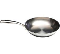 WECOOK! PRO Sartén Acero Inoxidable 18/10, Fondo Tricapa, Inducción, 20 cm