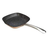 Wecook Grill Asador Rayas 28x28 cm – Antiadherente QUANTANIUM sin PFOA, Apta inducción, vitro y gas
